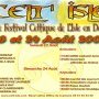 Programme Festival Celt'Isle 2008